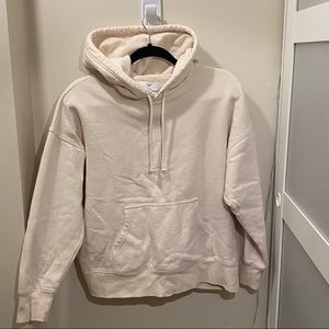 BEIGE TNA BOYFRIEND HOODIE